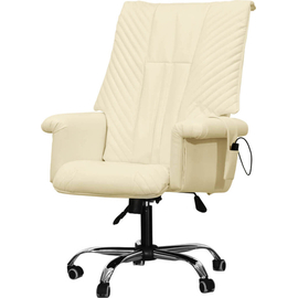 Офисное массажное кресло EGO PRESIDENT EG1005 КРЕМ (Арпатек)