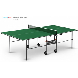 Теннисный стол для помещений START LINE OLYMPIC OPTIMA GREEN