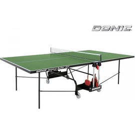 Всепогодный теннисный стол DONIC OUTDOOR ROLLER 400 GREEN